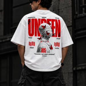 UNSEEN, Covered, But Never Contained Drop Shoulder Tee